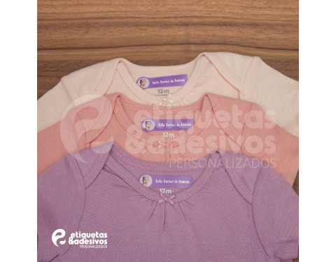 Etiqueta com foto para ROUPAS (Iron-on)